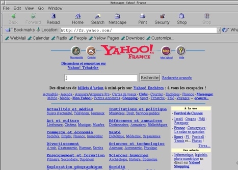 Oldweb Today. La machine à remonter le Web – Les outils de la veille | KILUVU | Scoop.it