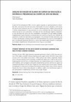 Análise da evasão de alunos de cursos da educação a distância e presenciais da coorte de 2010 no Brasil | Inovação Educacional | Scoop.it