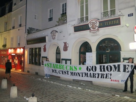 Identitaires contre Starbucks : bataille sur la butte Montmartre - Rue89 | News from the world - nouvelles du monde | Scoop.it