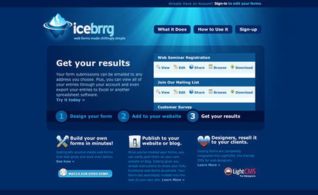 55 Big Beautiful and BLUE Website Designs Inspire | Must Design | Scoop.it
