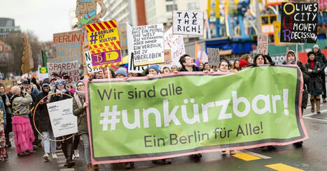 Mobilisation à Berlin contre les coupes budgétaires : «Leur vision de l’avenir, c’est plus de police et moins de culture»  | Revue de presse théâtre | Scoop.it