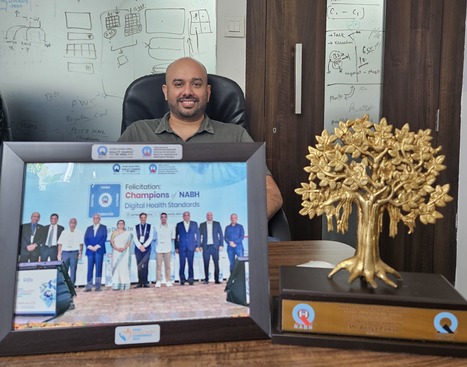 Plus91's CEO felicitated as Digital Health Champion at QCI's NABH Patient Safety conference | Healthcare in India | Scoop.it