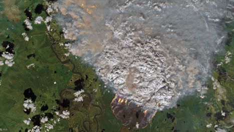 Satellite Images Show Vast Swaths of the Arctic On Fire | Winning The Internet | Scoop.it