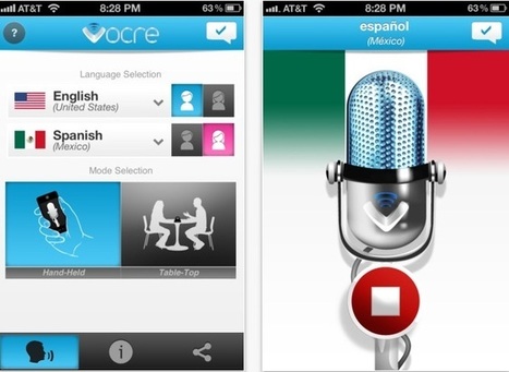 Vocre is a Free Voice Translation app that Breaks the Language Barrier | App News | App Chronicles | Educational iPad User Group | Scoop.it
