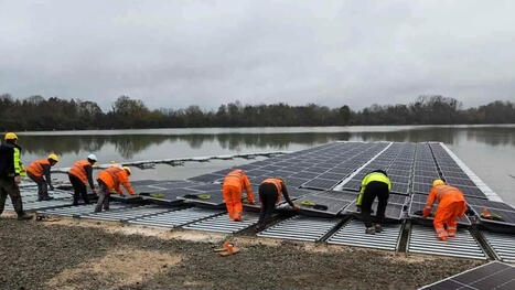 La première centrale solaire flottante de Bourgogne redonne vie à d’anciennes gravières | rev3 - la 3ème révolution industrielle en Hauts-de-France | Scoop.it