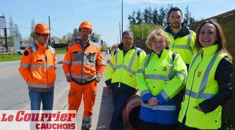 Entre Yvetot et Barentin - travaux sur la RD 6015, c'est reparti pour un an et demi | Veille territoriale AURH | Scoop.it
