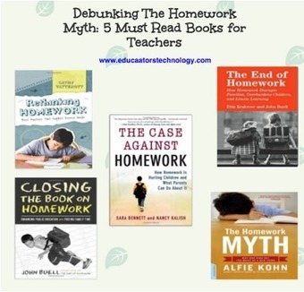 Rethink Homework and focus on Wellness - 5 Books - The Homework Myth via @medkh9 | iGeneration - 21st Century Education (Pedagogy & Digital Innovation) | Scoop.it