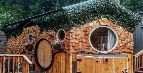 [Inspiration] Une tiny house façon maison de Hobbit | Build Green, pour un habitat écologique | Scoop.it