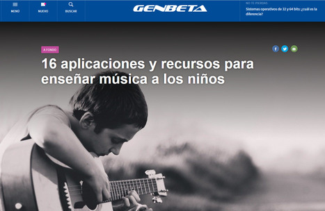 16 aplicaciones y recursos para enseñar música a los niños | Miscel·lània iEducoMusic@l | Scoop.it