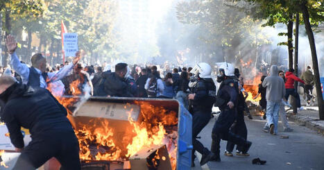 Kravaller i Tirana under studentprotester i Albanien | Utrikes | A1Uutiset | Scoop.it