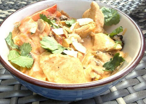 Exquis Curry Rouge de Poulet aux L&eacute;gumes (Ig Bas) | Recettes Index Glyc&eacute;miques Bas | Scoop.it