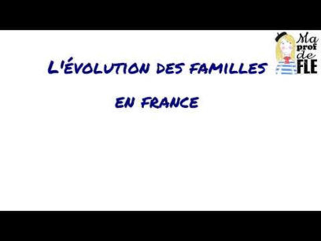 Compréhension orale: L’évolution des familles en France (type B1) – | POURQUOI PAS... EN FRANÇAIS ? | Scoop.it