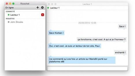 Ricochet : La messagerie instantanée anonyme | Libertés Numériques | Scoop.it