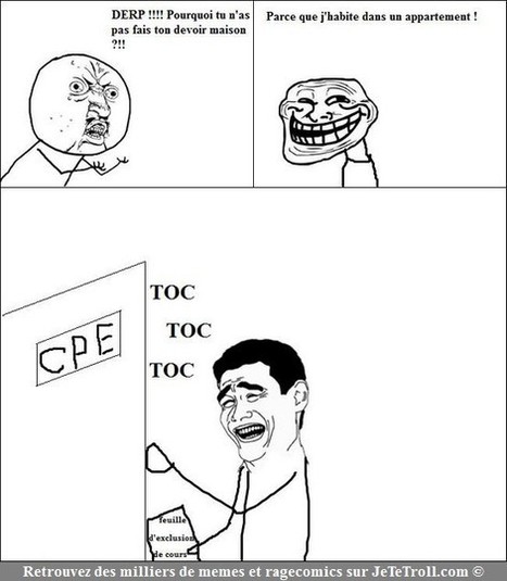 Les profs et l'humour... | Trollface , meme et humour 2.0 | Scoop.it