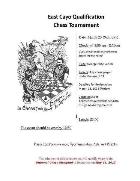 East Cayo Chess Tournament | Cayo Scoop!  The Ecology of Cayo Culture | Scoop.it