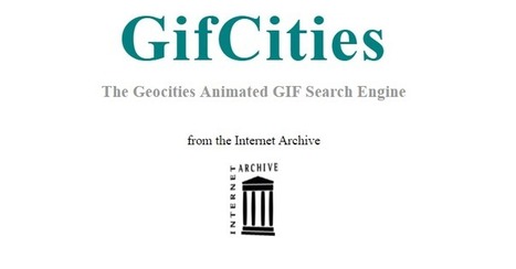 GifCities: Buscador de GIF animados de Geocities  | Education 2.0 & 3.0 | Scoop.it