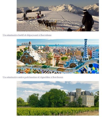 Des s&eacute;minaires originaux et cl&eacute;s en main sur plus de 130 destinations ! | Transports et Mobilit&eacute;s | Scoop.it