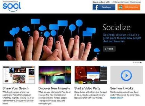 The Microsoft's New Social Network: So.cl | Internet Marketing Strategy 2.0 | Scoop.it