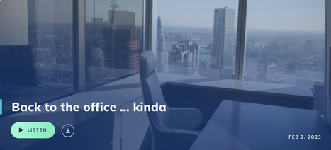 NPR Marketplace: Back to the office | Global Workplace Analytics—In the News | Scoop.it