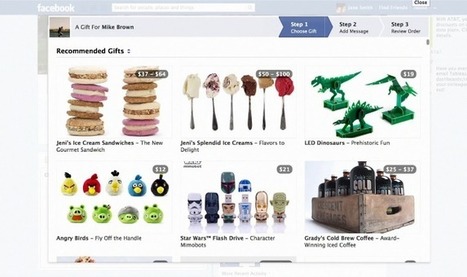 Facebook entend bien persévérer dans le e-commerce avec son application Gifts | Community Management | Scoop.it