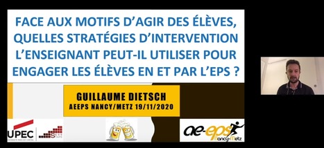 Face aux motifs d'agir des &eacute;l&egrave;ves, quelles strat&eacute;gies d'intervention l'enseignant peut-il utiliser afin de les engager en et par l'EPS ? | Veille &eacute;ducative et p&eacute;dagogique - Mongazon | Scoop.it