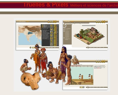 Truelles & Pixels : les métiers de l'archéologie | Salvete discipuli | Scoop.it