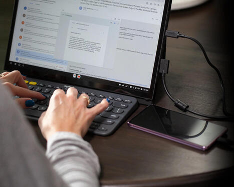 DUEX Plus Portable Laptop Monitor | Monitor for Laptop | Smart Workstation Upgrade Intelligence | Scoop.it