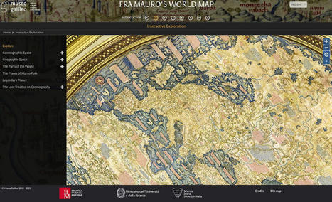 El Mapamundi de Fra Mauro en versión interactiva: una obra cartográfica adelantada a su tiempo | Mi Cajón de Ideas | Scoop.it