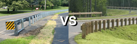 #NewtownPA Lower Dolington Road Trail: Why Metal Guardrails and Not Wooden Ones? | Newtown News of Interest | Scoop.it