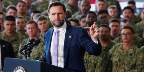 JD Vance's mocking joke to troops flops as he's met with silence - Raw Story | Backstabber Watch | Scoop.it