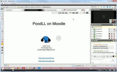 Video: PoodLL on Moodle, a webinar from the Connection Online Conference | Moodle and Web 2.0 | Scoop.it