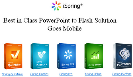 iSpring Introduces PowerPoint to HTML5 Technology | Digital Presentations in Education | Scoop.it