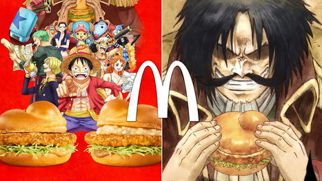 Au Japon, McDonald's d&eacute;voile une collab devenue virale avec One Piece | Art#9 | Scoop.it
