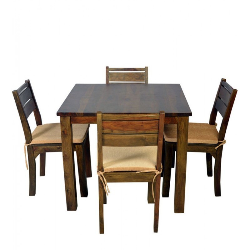 Buy 4 Seater Dining Table Sets Online India - W...