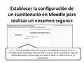 Examen seguro en Moodle: SEB | Educación a Distancia (EaD) | Scoop.it | Las TIC en el aula de ELE | Scoop.it