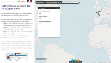 Ortho littorale V3 (projet, suivi des campagnes de vols) - GéoLittoral | Télédétection veille IST INRAE & AgroParisTech | Scoop.it