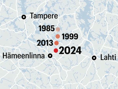 Suomen väestöllinen keskipiste | 1Uutiset - Lukemisen tähden | Scoop.it