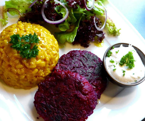 Saffron Risotto & Beetroot Patties : 7 Steps (with Pictures) | Daily DIY | Scoop.it
