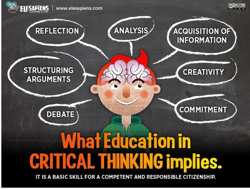 what are the 8 elements of critical thinking process