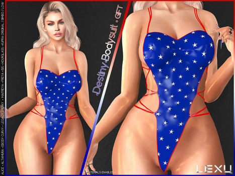 Destiny Bodysuit July 2022 Group Gift by LEXU | Teleport Hub - Second Life Freebies | Second Life Freebies | Scoop.it