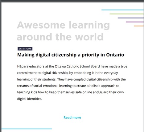 Congrats to #ocsb educators @mskayleewelch, @HTMrsKing and @LisaAddison1 for sharing globally and being recognized in the Hapara annual report @hapara_team | Education 2.0 & 3.0 | Scoop.it