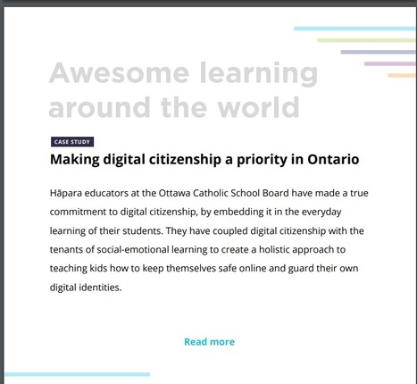 Congrats to #ocsb educators @mskayleewelch,&nbsp;@HTMrsKing and&nbsp;@LisaAddison1 for sharing globally and being recognized in the Hapara annual report&nbsp;@hapara_team | iGeneration - Humane Use of Technology in an AI world (Pedagogy & Digital Innovation) | Scoop.it
