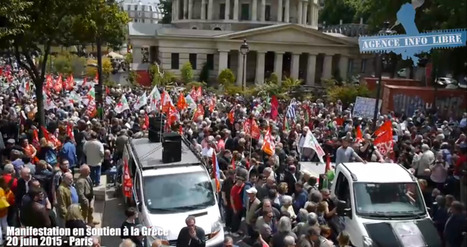 Vidéo - Des milliers de manifestants en soutien à la Grèce | Koter Info - La Gazette de LLN-WSL-UCL | Scoop.it