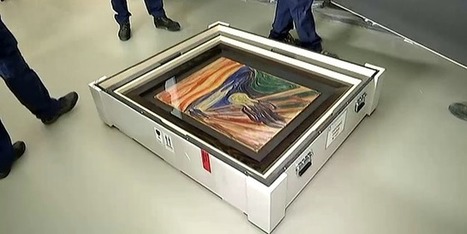 "Le Cri" de Munch s'expose derrière une vitre blindée, à la Fondation Vuitton | Arts et FLE | Scoop.it