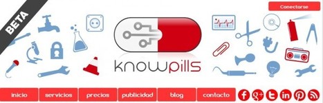 KnowPills, el sitio web que nos ofrece mini-cursos en forma de “píldoras de conocimiento”.- | Entornos Personales de Aprendizaje | Scoop.it