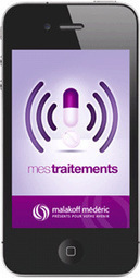 Application iPhone Mes traitements par Malakoff Mederic | Buzz e-sante | Scoop.it