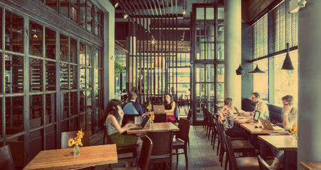l'Atelier : "Spacious transforme les restaurants en espaces de travail (à la demande) | Ce monde à inventer ! | Scoop.it