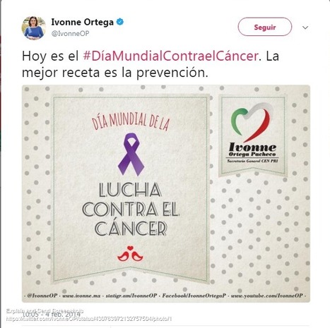 Tweets saludables: El uso e importancia de Twitter para la prevención en salud / Lina M Gomez Vasquez, Alexandra Prieto Rico, Ramon W Borges Tavarez | Comunicación en la era digital | Scoop.it