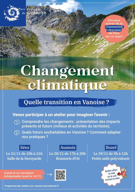 Imaginer ensemble l’avenir de la Vanoise face au changement climatique | Parc national de la Vanoise | Coaching, Management, gestion et outils | Scoop.it