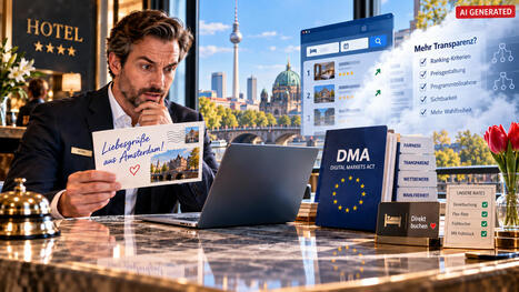 Liebesgr&uuml;&szlig;e aus Amsterdam? Blogpost von Tobias Warnecke zu den DMA-Zusagen von Booking.com | eTourism Trends and News | Scoop.it
